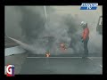 Deuxi�me incendie GT anglais Donington Park 2008