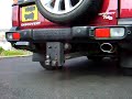 Click here to watch this video Land Rover Discovery 2 TD5 custom twin exit exhaust
