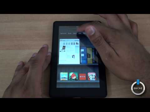 how to use the kindle fire