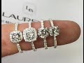 Comparing Diamond Rings: Round and Cushion Shape