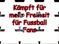 Fussball Fans sind keine Verbrecher