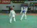 Combate de hombres - Taekwondo (2o round)