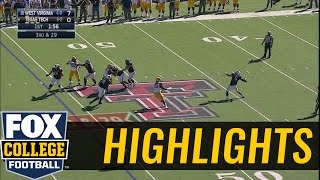 Texas Tech's Jonathan Giles hauls in 44-yard TD pass - 2016 College Football Highlights by FOX Sports
