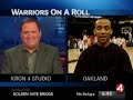 Monta Ellis with KRON 4\