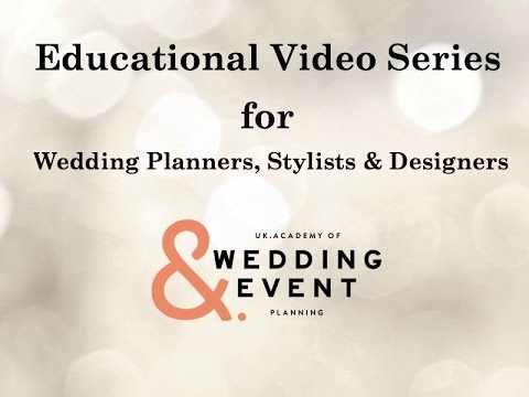 how to become wedding planner