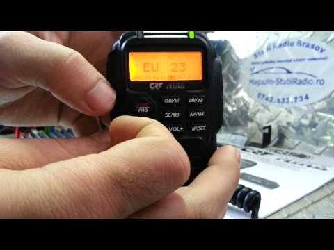 how to adjust rf gain and squelch