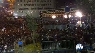 תמונת החתונה של בעלזא: התרגשות ושמחה עד לב השמיים
