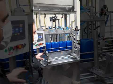Sıvı deterjan dolum makinası