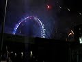 London New Year 2007-countdown 07 & awesome firework display