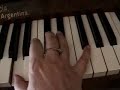 CLASE DE PIANO DEDOS ESCALAS MAYORES/M.DERECHA/#