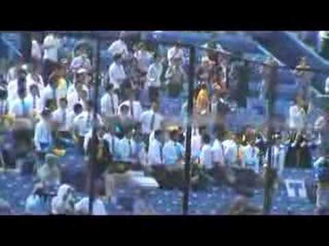 東洋大野球部　2008春日大1回戦⑧　8回表応援　野球部応援席