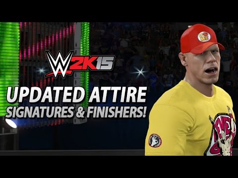 how to perform signature moves in wwe 2k15