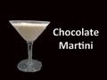 Chocolate Martini Cocktail Drink Recipe