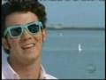 Jonas Brothers on set of Burnin Up