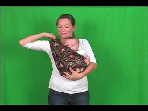 Baby Slings – Mod Mum – How to Wear a Baby Sling with 3-6 month old