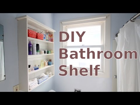 how to build wall shelves