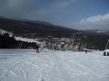 Attempting to follow ski patrol
