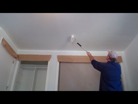 how to paint a ceiling