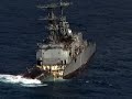 Ex-USS Fife Sinkex August 2005