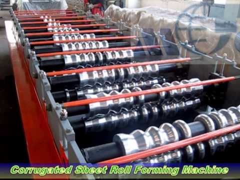 Machine Corrugated - This video was taken during customer's inspection on our corrugated sheet roll forming machine before shipping to Algeria,and it got customer's approval that...