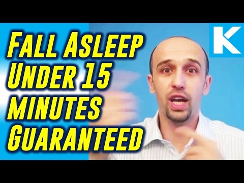 how to help yourself fall asleep