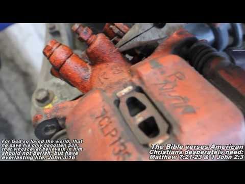 Brake Caliper Remove & Replace “How to” Honda Acura Integra