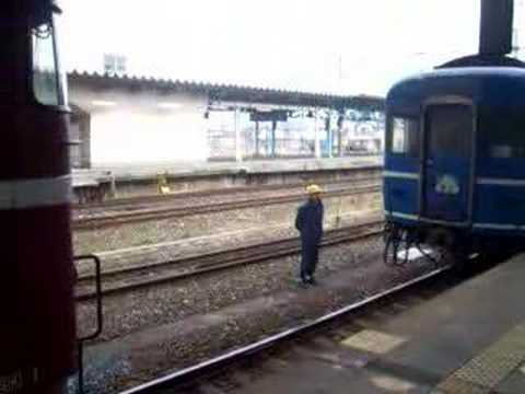 ブルートレイン　富士/はやぶさ　門司駅