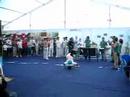 Exhibici�n de capoeira en Arbo