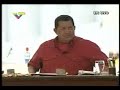 chavez fúrico regaño a sus ministros padre y ejercito