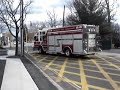 Hawthorne,nj FD Rescue 5 responds to an alarm