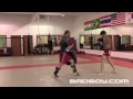 Roger Huerta training for UFC Fight Night 19