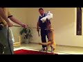 Click here to watch this video Maggie of the Rovemiah breed bark and hold sitting