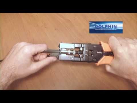 how to fit bnc crimp connector