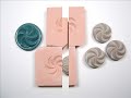MAKING CLAY BEADS from Two Part Molds