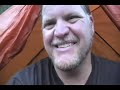 lion king hikes into the rockies with josh and meets an at hiker on the road.