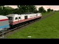 MSTS Rajdhani express overtaking Duronto express
