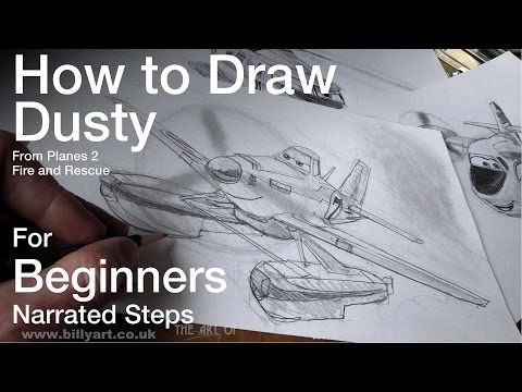 how to draw dusty