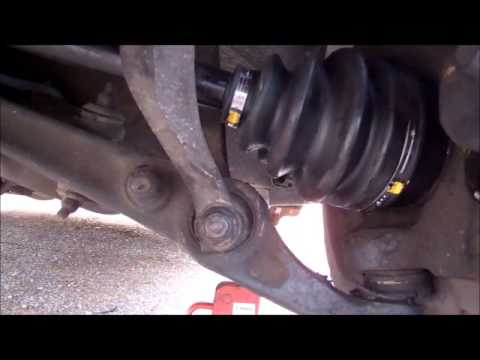 how to replace drive axle honda civic