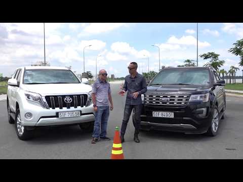 Đánh giá so sánh Ford Explorer vs Toyota Prado