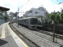 小田急3000形 代々木八幡駅を通過