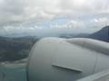 Hong Kong airport take off 07R