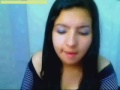 Novinha safada mostra os peitinho na webcam