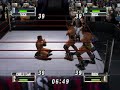 here is a glitch that i have discovered in the game wwf no mercy for the n64...i don't think anyone else knows of this glitch.  so, here goes!

basically, follow the steps in the video to perform the glitch.  now, here are some notes:

- it may freeze if you are doing it with 3 computers, but if you have 4 human players, then you will be fine.

- the results are totally random!  if you hit restart, then you will get some other weird characters!

- keep trying the glitch and you will get some other bizarre stuff, such as invisible wrestlers!

- oh, and 