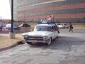 Ghostbusters Ecto-1 Drives Away..