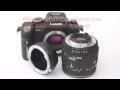 Micro four thirds adaptor on Panasonic Lumix GH1 Test Videos