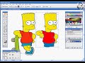 Bart Simpsons - Vetor Ilustrator