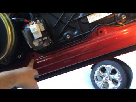 how to remove mazda cx-9 door panel