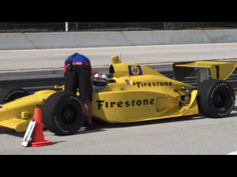 how to drive an indy car