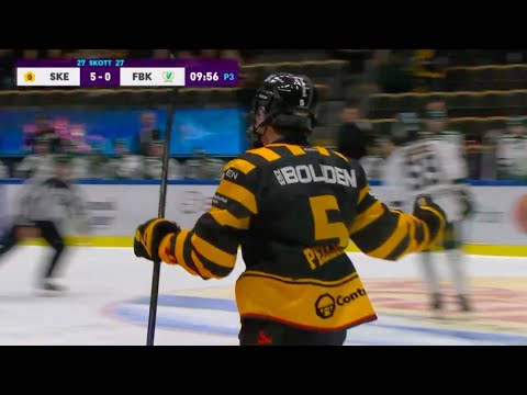The best offensive defenseman for the 2023 NHL Draft Axel Sandin-Pellikka season Highlight in Sweden