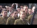 Jamie Gunn funeral procession
